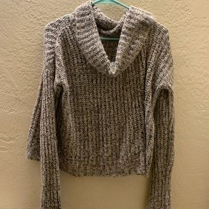 Knit turtleneck sweater